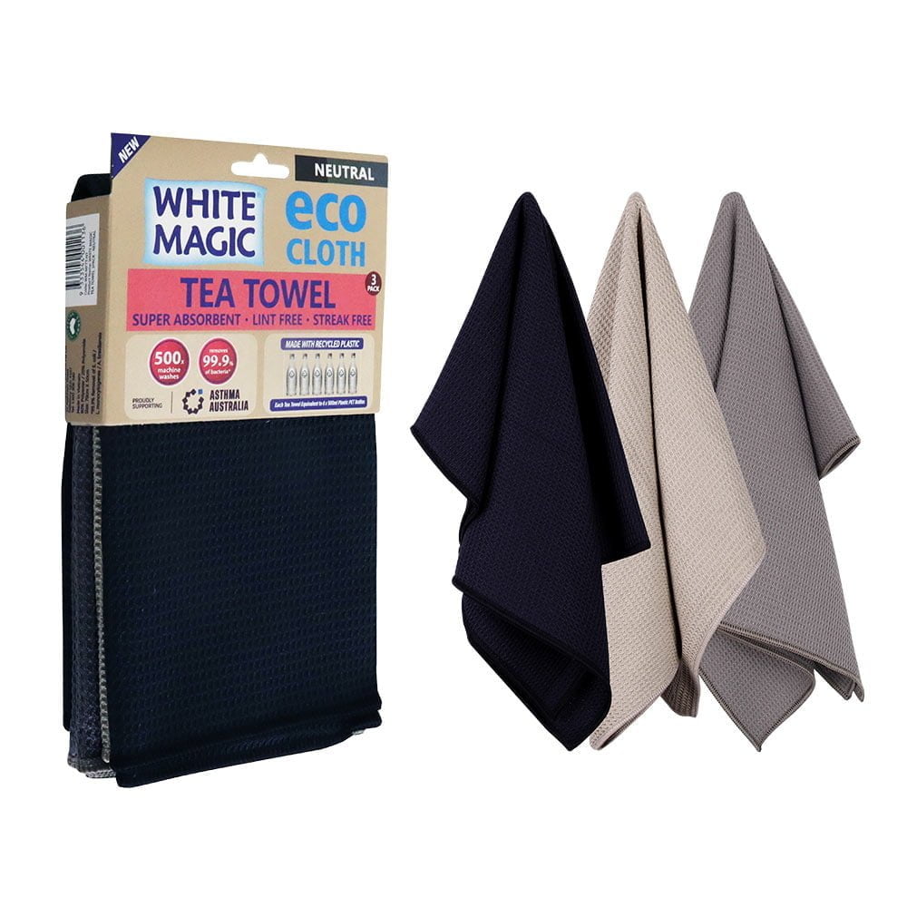 White Magic Tea Towel