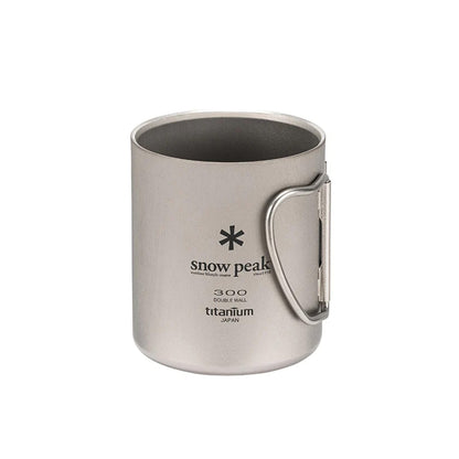 Snow Peak Titanium Double Wall Mug 300