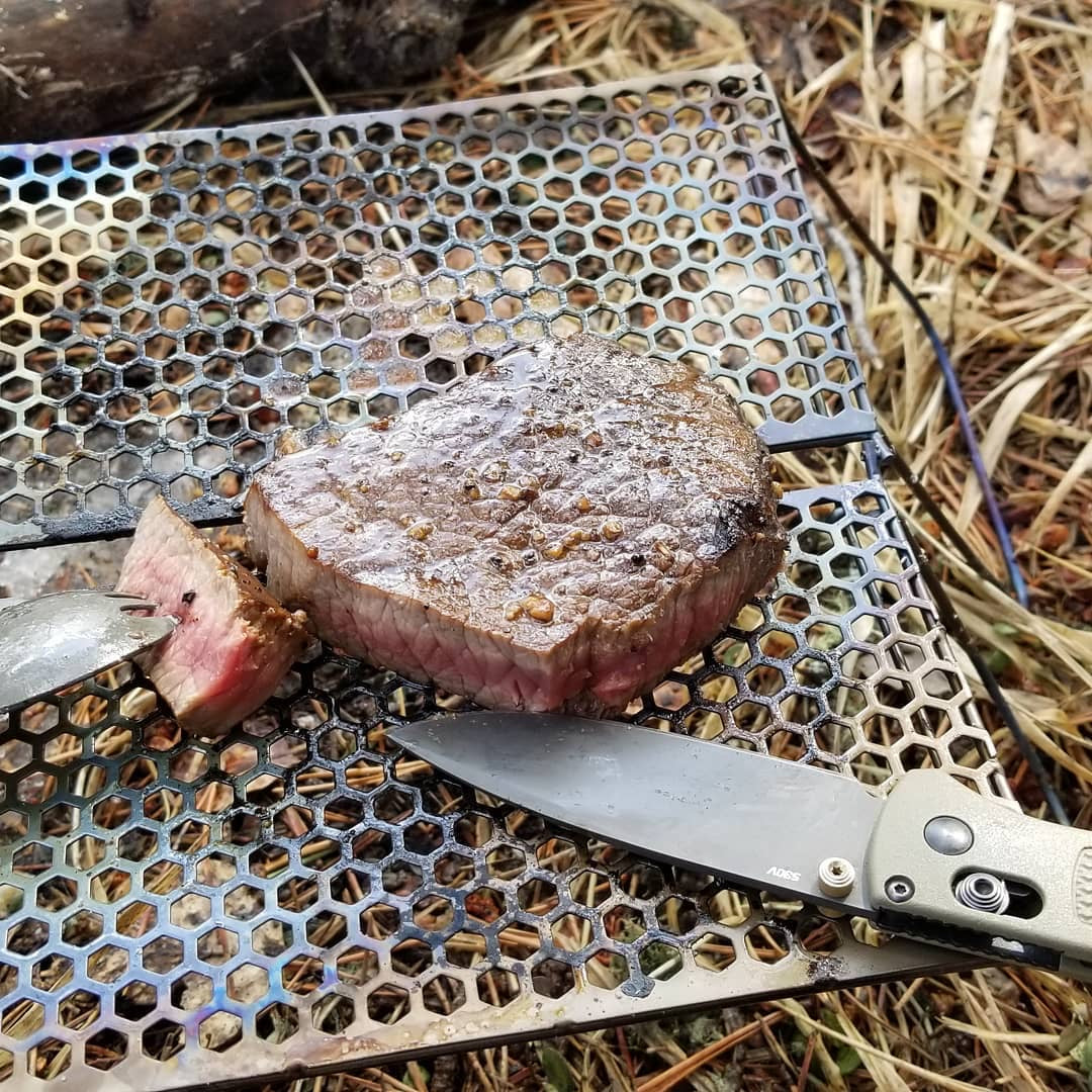 Vargo Titanium BiFold Grill