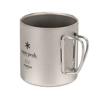 Snow Peak Titanium Double Wall Mug 450