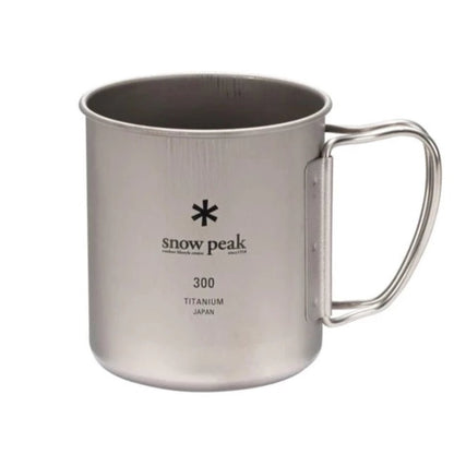 Snow Peak Titanium Single Wall Mug 300