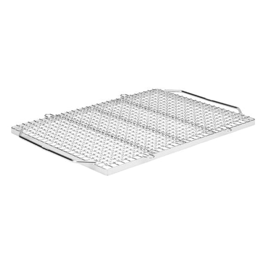 Snow Peak Fire Pit Stainless Steel Grill - ADVENTURE CURATED