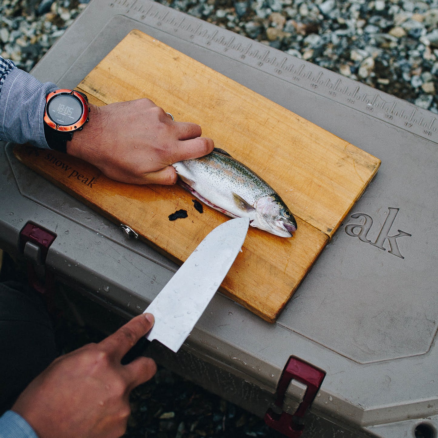 Snow Peak Chopping Board Set Large