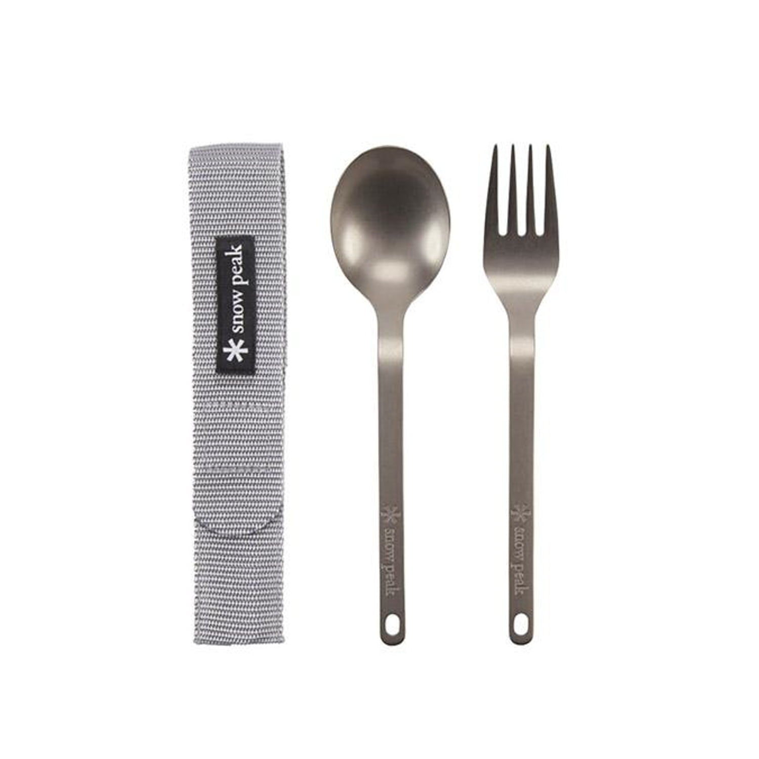 Snow Peak Titanium Spoon and Fork Set